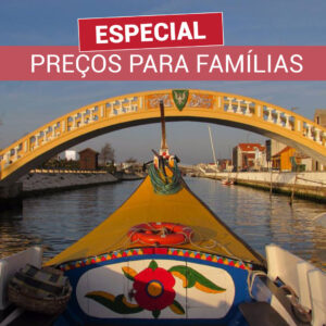 Passeio de barco em Aveiro - Preços Família